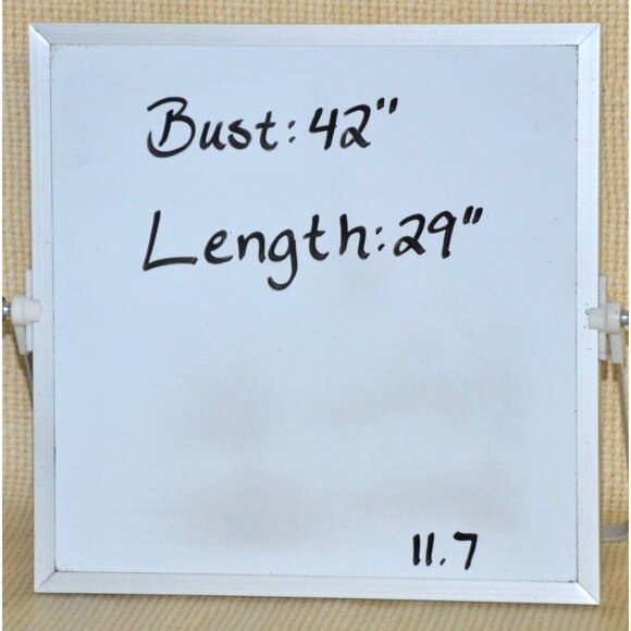 Vintage Quizz Again Cotton Denim Button Up Shirt Size M Embroidered Christmas - Picture 9 of 9